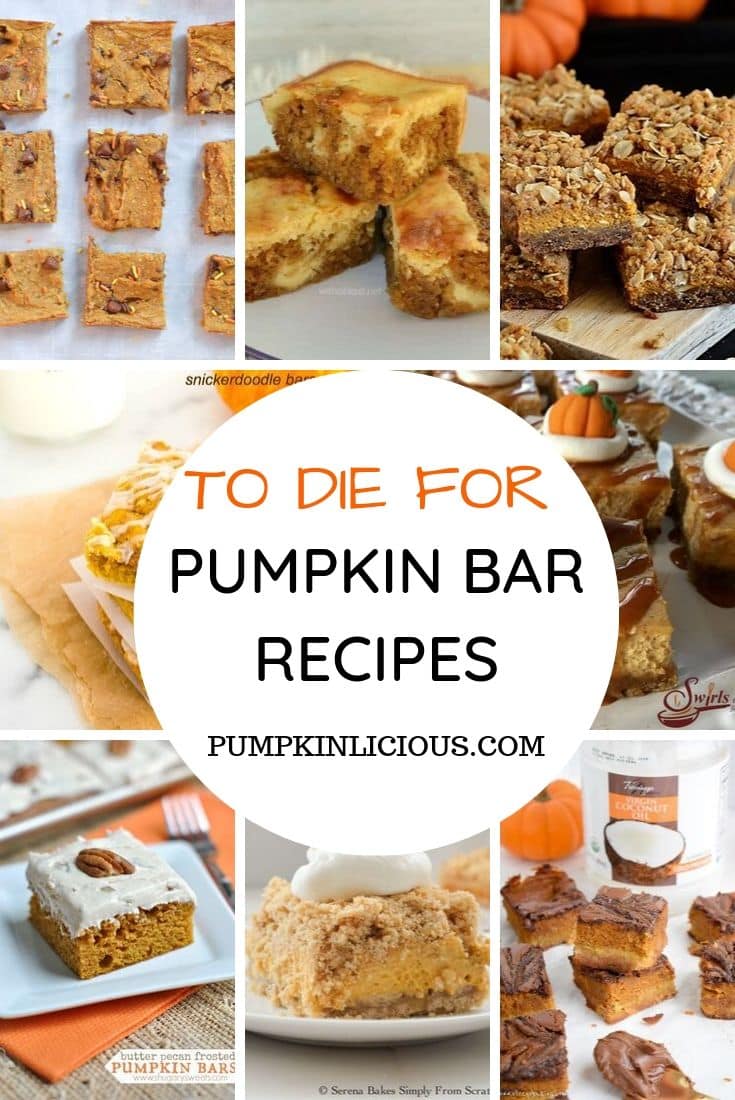 BEST PUMPKIN BAR RECIPES