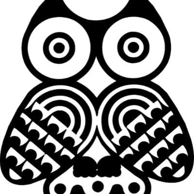 owl pumpkin stencils