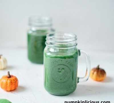 pumpkin pie green smoothie recipe