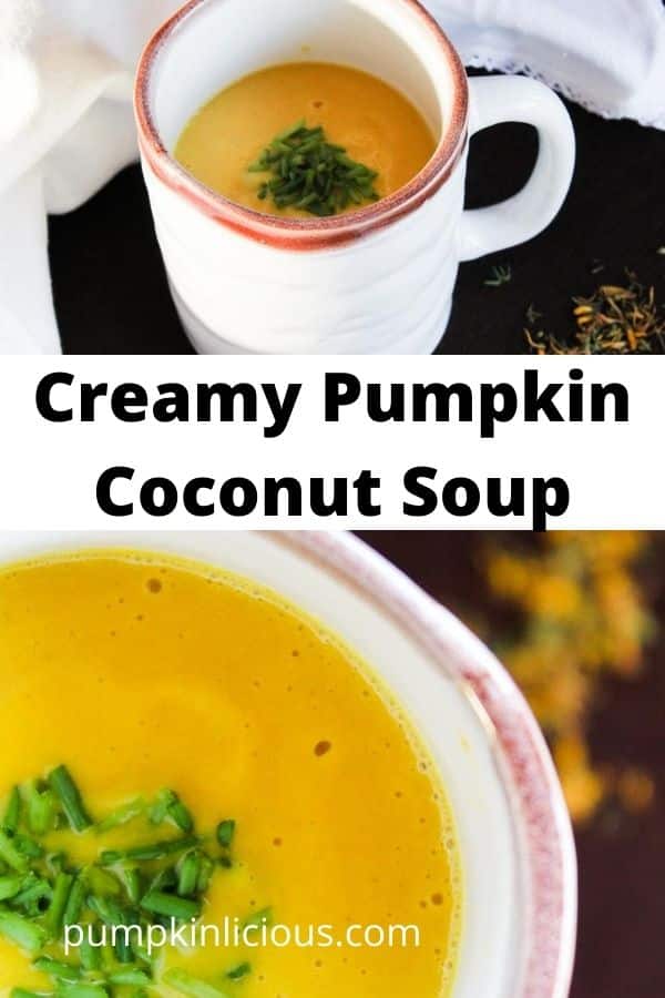 pumpkin coconut soup