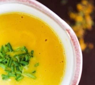 pumpkin soup with coconut