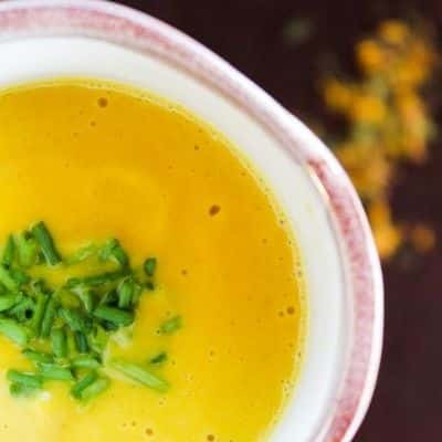 pumpkin soup with coconut