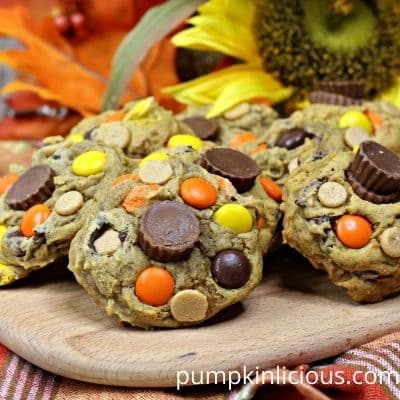 Reese Pumpkin Chocolate Chip Cookies Recipe