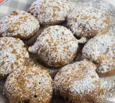 pumpkin deep fried oreos with pancake mix