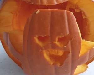 halloween ghost pumpkin design
