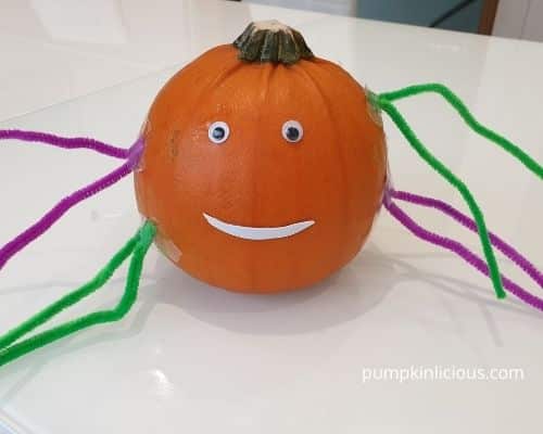 pumpkin spider crafts