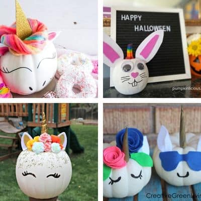 unicorn pumpkin ideas